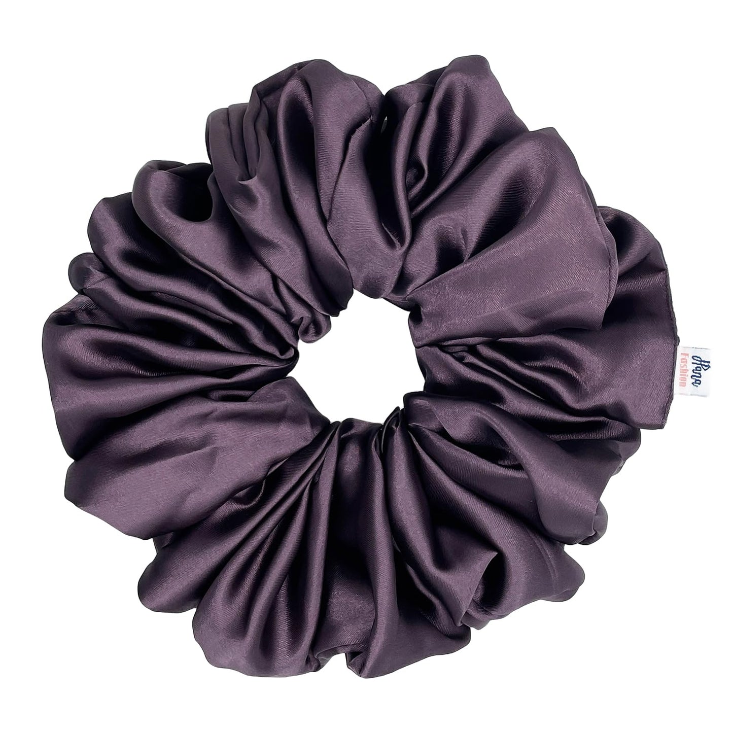 Satin silk hijab scrunchie volumizer (Purple)